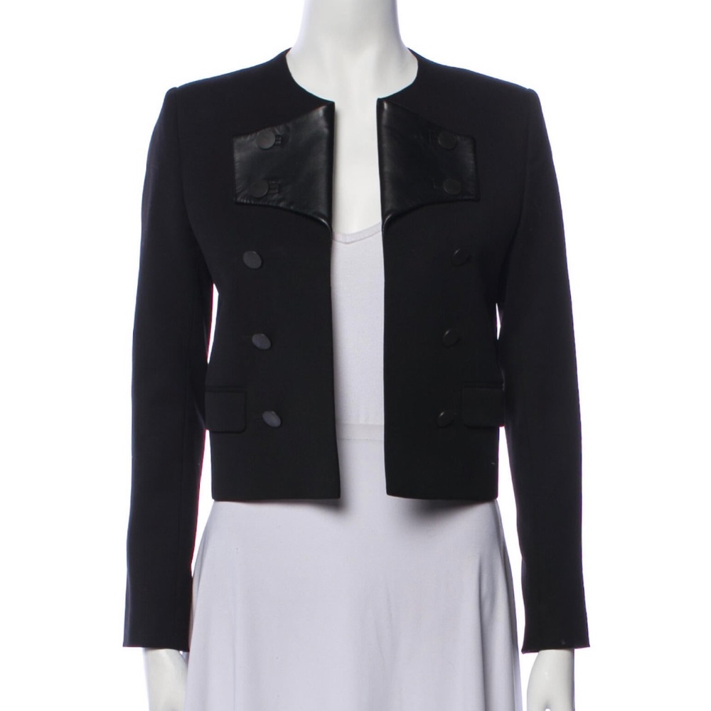 The Kooples Cropped Jacket, XS | US2, FR34